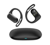 T25 Language Translation Earbuds Real Time,138 Languages Translator Earbuds Real Time,IPX5 Waterproof,2-Way Translation with Voice+Text Display,3 Free Modes,Bluetooth 5.4,Open-Ear Design (Black)