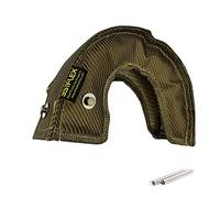 T25/T28 Titanium Turbo Shield Kit 19 x 2.5" Custom Fit Turbo Blanket for Turbos with Internal Wastegates