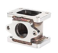 T25 to T25 T2 to T2 Stainless Steel Exhaust Adapter, Wastegate Flange for Turbocharger, High Performance External Wastegate Mounting Kit with Precise Fit for Turbo Manifold