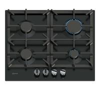 Neff T26CIP8S0 60cm N70 4 Burner Gas Hob - BLACK