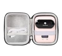 T2BTHRS Hard EVA Protective Carrying Storage Case for Phomemo M110, M110S Label Printer- Portable Mini Bluetooth Thermal Label Maker