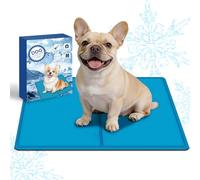 T2Y Dog Cooling Mat 65x50cm, 2026 Upgrade Materials-Super Scratch-Resistant & Non-Toxic Gel, Cooling Mat for Small Medium Large Dogs, Pressure Activated Pet Cool Pad No Water or Electricity【M】