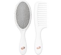 T3 Detangle Duo Brush Set | Detangling Brush and Shower Comb Set | Comb to Disp