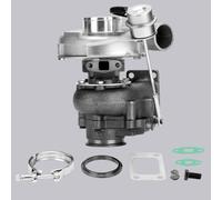 T3 T04E 420+HP Universal Turbo v-band Flange A/R.63 Oil Cooling w/ Clamp new