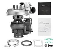 T3 T04E upgraded Turbo Universal T3 V-band Oil Turbocharger with actuator