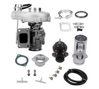 T3 T04E UNIVERSAL TURBO V-BAND FLANGE A/R.63 WITH Up to 420 HP+Blow Off Valve