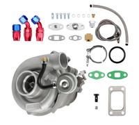 T3 T04e V-band Universal Turbo 0.63 Ar Oil Fuel Drain Return Feed Line Kits