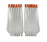 T30 3820 Folding Propeller Carbon Fiber Plastic Mix CW CCW Drone Blades ，Compatible For Agricultural Planting Drone Accessories(12pcsWhite sunscreen)