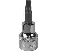 T30 TRX Star Socket Bit - 3/8" Square Drive - PREMIUM S2 Steel Head Knurled Grip