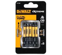 DeWalt Torx Extreme Impact Torsion Screwdriver Bit T30 50mm Pack of 5
