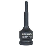 T30 x 78mm 1/2" Drive Extra Long Impact Torx/Star Male Socket Bergen