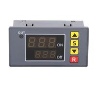 T3231 Digital Time Relay Module, Large Screen Adjustable Delay Timer 0-999S/M/H, 20A Normally Open Timing Switch DC12V DC24V AC110-220V(AC110-220V)