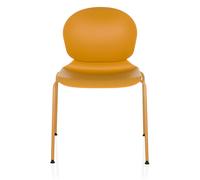 T36 VI - Four-legged chair Yellow