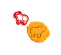 T3D Capybara Cookie Cutter, Cute Animal Fondant Mold for Baking - Biscuit, Cake and Sugar Craft Decorating Tool for Homemade Treats and Birthday Party