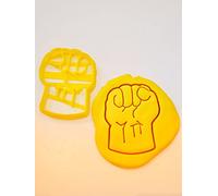 T3D Cookie Cutters Hulk Fist Cookie Cutter, Suitable for Cakes Biscuit and Fondant Cookie Mold for Homemade Treats