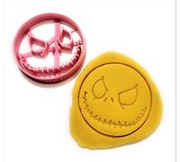 T3D Cookie Cutters Jack Skellington Inspired Cookie Cutter, Suitable for Cakes Biscuit, Fondant Cookie Mold for Homemade Treats, and Halloween Decor