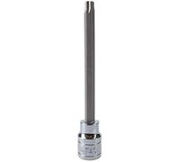 T40 3/8" Drive Extra Long 110mm Tamperproof Tamper Torx Star Security Bit Socket