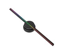 T40 3D Hologram Projector Advertising Display Fan Wall Mounted Player 3D Naked Eye LED Photo Video Fan 224pcs LED Light Beads