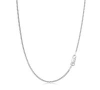 T400 925 Sterling Silver Gold Plated 1mm Italian Box Chain Necklace Unisex Gift for Women Men Boys 16 18 20 22 24 26 30 inches