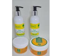 T444Z Hair Food Shampoo Conditioner Moisturiser (SET OF 4) - Deep Conditioning, Hair Growth, Hair Repair, Nourishing, Moisturizing