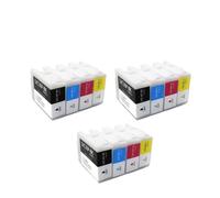 T44C1 SJIC36P 36P Ink Cartridge Compatible For Epson CW-C6000Ae | CW-C6000Pe CW-C6500Ae CW-C6500Pe Models, Chip Included, 80ml, Label Printing(3set)