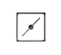 T45 3D Fan Hologram Projector with Cover Naked Eye Advertising Display Led Sign Holographic Lamp Player WiFi Remote(Grey)