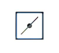 T45 3D Fan Hologram Projector With Cover Naked Eye Advertising Display Led Sign Holographic Lamp Player Wifi Remote(Blue)