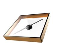 T45 All-in-one 3D Hologram Projector Fan With Cover, Remote Wifi Commercial Advertising Display Hologram Projector Transmit Picture Video Vivid Visuals(Gold)