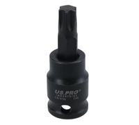 T45 Male Torx Star Impact Impacted Shallow Short Bit Socket 3/8in Drive