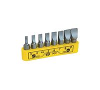 T4521 Screwdriver bits Pcs: 8 Package: Blister 30mm Bit: Slot C.K