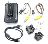 T48 Programmer for with Xgecu T48 eprom chip Probe Clip Read Write IC Bios AVR MCU SPI Nor NAND Flash EMMC Socket (T48+SOP8150MIL+208MIL)