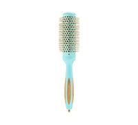 T4B Ilu BambooM Styling Detangling Eco Friendly Natural Bamboo Round Volume Color Hairbrush for Professional Hairdressers, All Hair Types and Lengths 35 mm 1.38 inch