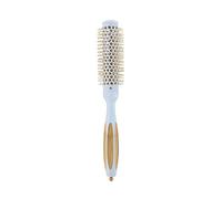 T4B Ilu BambooM Styling Detangling Eco Friendly Natural Bamboo Round Volume Color Hairbrush for Professional Hairdressers, All Hair Types and Lengths 25 mm 0.98 inch