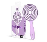 T4B ILU Lollipop Candy Professional Round Detangling Hairbrush (Purple)