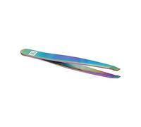 T4B ILU Professional Eyebrow Tweezers Stainless Steel 1pc (Rainbow)