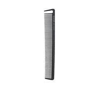 T4B Lussoni Cutting Comb Shatterproof Carbon Hair Cutting Comb for All Hair Types with Antistatic and Negative Ions, Coarse and Fine Teeth (118)