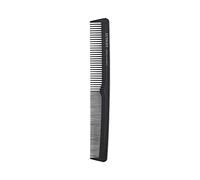 T4B Lussoni Cutting Comb Shatterproof Carbon Hair Cutting Comb for All Hair Types with Antistatic and Negative Ions, Coarse and Fine Teeth (104)