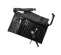 T4B LUSSONI Eco-Friendly Leather Make Up Brush Belt Black