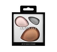 T4B LUSSONI Set of 3 Raindrop Makeup Sponges Standard, Medium and Small