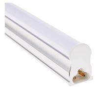 T5 LED tube with cables and sockets, 18 W, 1200 mm, 6000 K.