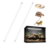 T5 UVB Light Reptile 22inch, 10.0 T5 UVB Reptile Light Bulb, 24W UVA UVB Light Reptile kit Desert, UVB Tube Light for Bearded Dragon, Arcadia,Gecko, Tortoise, Lizard