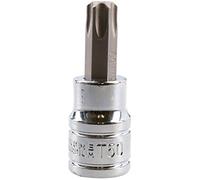 T50 Male Torx Bit Star Socket 3/8" Drive Standard Internal Chrome Vanadium Steel