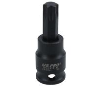 T50 Male Torx Star Impact Impacted Shallow Short Bit Socket 3/8in Drive