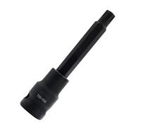 T50 Torx Bit, 1/2" Drive T50 Impact Socket Extra Long 100mm, High-Hardness