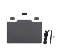 T503 Digital Drawing Tablet, Graphics Tablet with 8192 Pressure Sensitivity, 5080LPI Resolution Electromagnetic Pen for Android iOS, Plug and Play for Artists and Note - Taking (White)