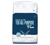 T55 All-Purpose Baking Flo.ur, 4 LBS (1.8kg) - Unbleached & High Protein Flo.ur, Type 0 Italian Flo.ur, Bread Flo.ur.