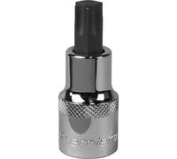 T55 TRX Star Socket Bit - 1/2" Square Drive - PREMIUM S2 Steel Head Knurled Grip