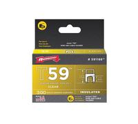 T59 Insulated Staples Arrow Clear One Size