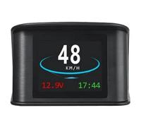 T600 Car Digital Speedometer HUD Head Up Display,GPS Version Overspeed Alarm Security Clock Odometer Brake Test Overspeed Alarm for Vehicles After 2008