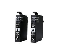 T604XL Ink Cartridge Set Compatible With Epson Expression(BK(2PCS)) | Fits XP2200 XP3200 XP4200 WF2910 WF2950; Includes T604 604XL